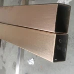 Rura kwadratowa ze stali nierdzewnej do balustrady
